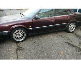 AUDI V8 1992 AUDI V8 ROUGE AUTOMATIQUE, 4 VITESSES CONDUITE À GAU...