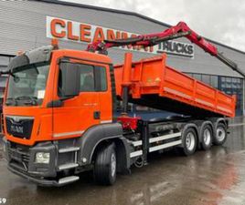 MAN TRUCK MAN TGS MAN TGS 35.400 8X4 EURO 6 PALFINGER 17 TONMETER Z-KRAAN — VRACHTWAGENS — MARKTPLAATS