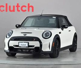 2023 MINI CONVERTIBLE COOPER S W/ APPLE CARPLAY, HEATED FRONT SE