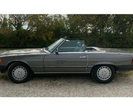 MERCEDES SL 380 SL 1984 MERCEDES SL CLASS ARGENT AUTOMATIQUE CONDUITE À GAUC...