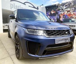 LAND ROVER RANGE ROVER SPORT P575 LAND ROVER RANGE ROVER SPORT SVR AGOSTO/21