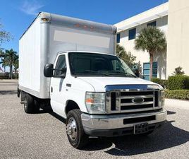 FORD E350 2014 FORD E-350 SUPER DUTY CUTAWAY BOX TRUCK DUALLY