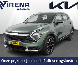 KIA SPORTAGE 1.6 T-GDI PLUG-IN HYBRID AWD DYNAMICLINE AUTOMAAT AIRCO - APPLE CARPLAY/ANDROID AUTO - CRUISE CONTROL - NAVIGATIE - STOEL/STUUR VERWARMING - FABRIE