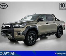 TOYOTA HILUX DOUBLE CABINE TOYOTA HILUX 2.8 D-4D DOUBLE CAB INVINCIBLE | DIRECT LEVERBAAR | ROLLCOVER | ROLLBAR | TREKHAAK | JBL | LEDER |