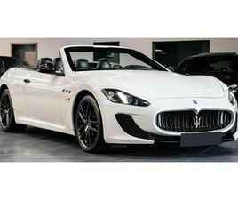 MASERATI GRANCABRIO MC STRADALE MASERATI GRANCABRIO 4.7 V8 MC AUTOMATIK MC