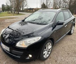 RENAULT MEGANE RENAULT MEGANE, CENA 4 190 €. 1.4 BENZĪNS 96 KW. PIRMREIZĒJĀ REĢISTRĀCIJA ESOŠAIS APSILDE - - SLUDINĀJUMI