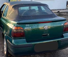 VOLKSWAGEN GOLF CABRIOLET GOLF CABRIO 1.8 TRENDLINE