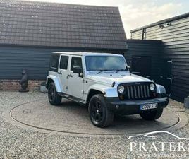JEEP WRANGLER CONVERTIBLE UNLIMITED 2008 JEEP WRANGLER 2.8 CRD SAHARA UNLIMITED SUV 4DR DIESEL MANUAL 4WD EURO 4 (174 BHP) CONVERTIBL...