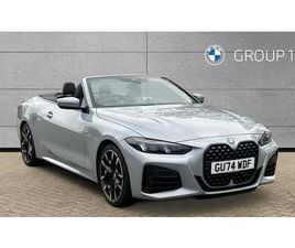 BMW SERIE 4 CABRIO 420 BMW 4 SERIES 420I M SPORT CONVERTIBLE 2.0 2DR