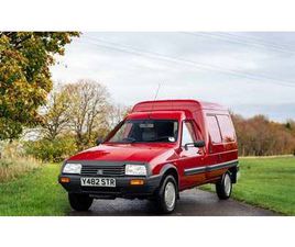 1983 CITROEN VISA ROUGE MANUEL, 5 VITESSES CONDUITE À DRO...