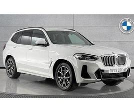 BMW X3 XDRIVE 20I BMW X3 XDRIVE20I M SPORT 2.0 5DR