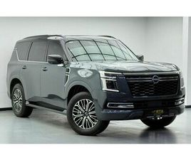 NISSAN PATROL NISSAN PATROL 2025 NISSAN PATROL SE PLATINUM, 2029 NISSAN WARRANTY + SERVICE PACK, VERY LOW KM, FULLY LOADED, GCC