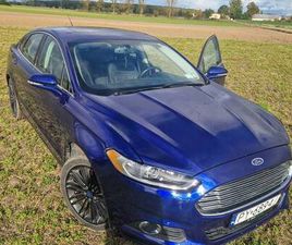 FORD FUSION SAMOCHÓD OSOBOWY 2016 FORD FUSION 2.0 240KM AWD AUTOMAT OBORNIKI - SPRZEDAJEMY.PL