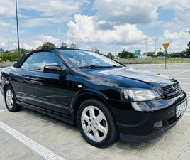 OPEL ASTRA BERTONE CABRIO 1.8 125KM AUTOMAT, KLIMATYZACJA, JASNE SKÓRY LÓDŹ BALUTY • OLX.PL