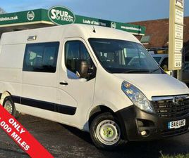 VAUXHALL MOVANO 2018 VAUXHALL MOVANO 2.3 CDTI 3500 PANEL VAN 5DR DIESEL MANUAL FWD L2 H2 EURO 6 (130 PS) - ONLY ...