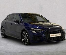 AUDI A3 SPORTBACK 35 TFSI AUDI A3 SPORTBACK VORSPRUNG - ONLY AVAILABLE FROM STOCK, PLEASE CONTACT YOUR NEAREST AUDI CENTRE FOR MORE DETAILS 35 TFSI S TRONIC
