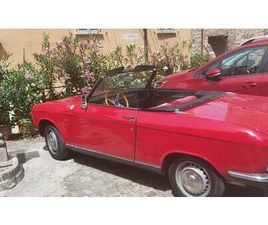 PEUGEOT 304 CABRIOLET 1973 PEUGEOT 304 CONVERTIBLE ROUGE MANUEL, 4 VITESSES CON...