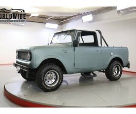 INTERNATIONAL HARVESTER SCOUT 1965 INTERNATIONAL SCOUT
