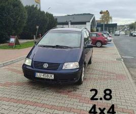 VOLKSWAGEN SHARAN VR6 VOLKSWAGEN SHARAN 2.8 4X4 LPG HAK LUBLIN - SPRZEDAJEMY.PL