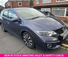 HONDA CIVIC TOURER 1.8 I-VTEC SE PLUS TOURER 5DR PETROL AUTO EURO 6 (NAVI) (142 PS)