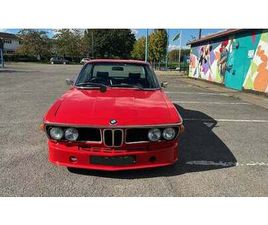 BMW 3.0 1972 BMW 3.0 ROUGE MANUEL, 4 VITESSES CONDUITE À DROITE I...
