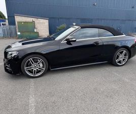 2018 MERCEDES-BENZ E CLASS E300 AMG LINE 2DR 9G-TRONIC CONVERTIBLE PETROL AUTOMATIC