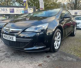VAUXHALL GTC VAUXHALL, GTC, HATCHBACK, 2015, MANUAL, 1598 (CC), 3 DOORS