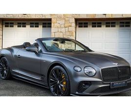 2022 BENTLEY CONTINENTAL 6.0 W12 GTC SPEED CONVERTIBLE 2DR P A VENDRE