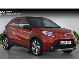 TOYOTA AYGO X TOYOTA AYGO X EXCLUSIVE HATCHBACK'S 1.0 VVT-I EXCLUSIVE (CANVAS ROOF) X-SHIFT EURO 6 (START/STOP) 5DR