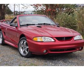 FORD MUSTANG CABRIOLET COBRA 28K-MILE 1996 FORD MUSTANG SVT COBRA CONVERTIBLE