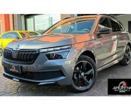 SKODA KAMIQ ANTICIPO EURO 5000 RATA MENSILE 396,00 EURO KAMIQ 1.5 TSI ACT MONTE CARLO