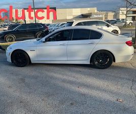 2016 BMW 5 SERIES 535I XDRIVE W/ NAV, HEATED FRONT SEATS, REARVI