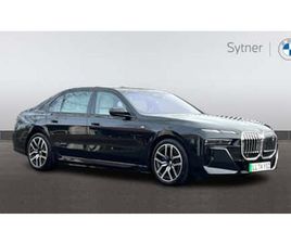 BMW I7 XDRIVE 60 400KW XDRIVE60 M SPORT 105.7KWH 4DR AUTO