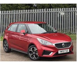 2019 MG MG3 VTI-TECH EXCLUSIVE HATCHBACK PETROL MANUAL