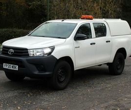 TOYOTA HILUX DOUBLE CABINE 2020 TOYOTA HILUX 2.4 D-4D ACTIVE PICKUP DOUBLE CAB 4DR DIESEL MANUAL 4WD EURO