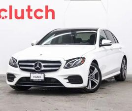 MERCEDES E-CLASS E 300 2018 MERCEDES-BENZ E-CLASS E 300 SEDAN 4MATIC AWD W/APPLE CARPLA