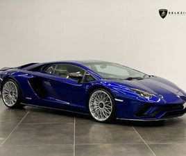 LAMBORGHINI AVENTADOR LP 740-4 S 2DR ISR COUPE