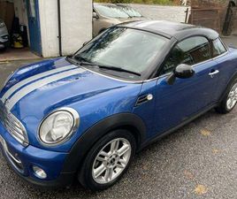 MINI COUPE 2013 MINI COUPE 1.6 COOPER 3DR COUPE PETROL MANUAL