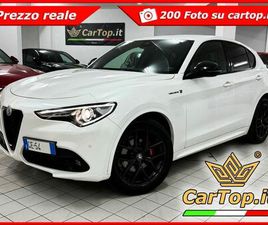 ALFA ROMEO STELVIO Q4 ALFA ROMEO STELVIO 2.2 TD 210CV VELOCE TI Q4 CARBONIO ALCANTARA PELLE