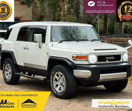 TOYOTA FJ CRUISER WARRANTED LOW MILE, 18M WARRANTY, ULEZ
