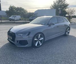 AUDI RS4 QUATTRO 2.9 V6 TFSI BVA TIPTRONIC PACK CARBONE GARANTIE 12 À 36 MOIS