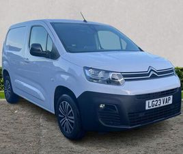 CITROEN BERLINGO VAN 2023 CITROEN BERLINGO 1.5 BLUEHDI 1000 DRIVER EDITION (100PS)(EU6D)