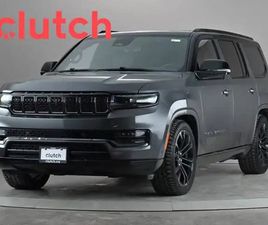 JEEP GRAND WAGONEER 2023 JEEP GRAND WAGONEER SERIES II OBSIDIAN 4X4 W/ APPLE CARPLAY