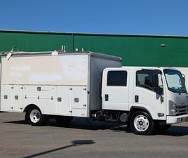 ISUZU LA SÉRIE N 2017 ISUZU NRR CREW CAB 14FT UTILITY TRUCK GAS