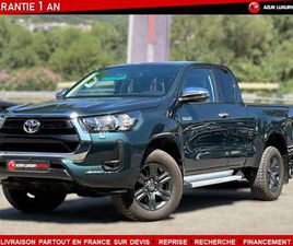 TOYOTA HILUX DOUBLE CABINE 2.4 D-4D X-TRA CABINE LÉGENDE 4WD