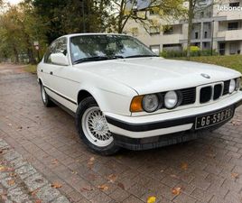 BMW SÉRIE 5 E34 535I AUTOMATIQUE – 1989 – 128 000 KM – BLANC ALPIN