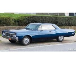 OLDSMOBILE 98 VENTE VOITURE OLDSMOBILE MODE 98 DE 1965 , VOITURE DE COLLECTION SUR LA CARTE GRISE