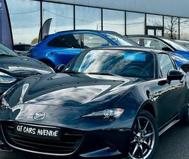 MAZDA MX5 MAZDA MX-5 IV RF 1.5 SKYACTIV-G 132CH SÉLECTION/2019/62000KM/SUIVI MAZDA/ANGLES MORTS/BOSE/CLIM AUTO/GPS/KEYLESSGO/JANTES ALU 16’’/RADARS AR/RÉGULATEUR/SIÈGES C