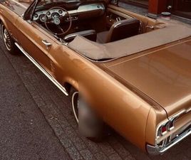 FORD MUSTANG CABRIOLET FORD MUSTANG CABRIOLET V8 – 1967 – RARE BOÎTE MANUELLE – COLLECTION