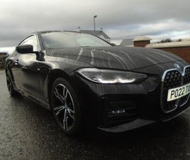 BMW 4 SERIES 420D XDRIVE 2022 BMW 4 SERIES 420D XDRIVE MHT M SPORT 2DR STEP AUTO